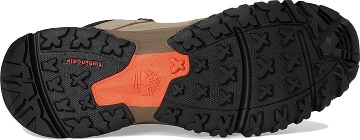Timberland Motion Scramble Mid Lace Up Waterproof Men's Climbing Shoes Medium Beige Nubuck : 10.5 M, Leather - Image 3