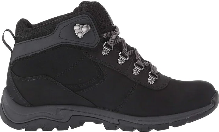 Timberland Mt. Maddsen Mid Leather Waterproof Women's Lace-up Boots Black Full Grain Leather : 8.5 B - Medium - Image 8