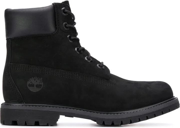 Timberland Premium 6 Inch Lace Up Waterproof Boot Black Shoes