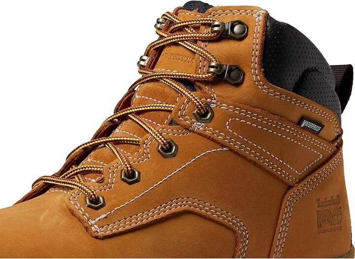 Timberland PRO 50th Anniversary Titan EV 6 Composite Safety Toe Waterproof Men's Shoes Wheat-2024 NEW : 7 E - Wide, Leather - Image 5