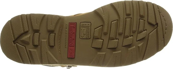 Timberland PRO 6 Pit Boss Soft Toe Men's Work Lace-up Boots Wheat Nubuck Leather : 14 EE - Wide, Suede - Image 4