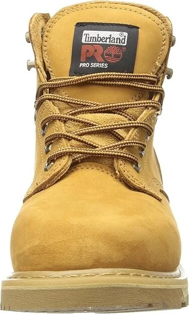 Timberland PRO 6 Pit Boss Soft Toe Men's Work Lace-up Boots Wheat Nubuck Leather : 14 EE - Wide, Suede - Image 6