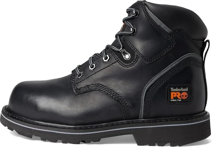 Timberland PRO 6 Pit Boss Steel Toe Men's Work Lace-up Boots Black : 14 D - Medium, Leather - Image 6