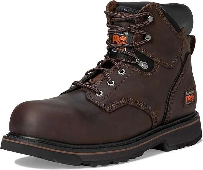 Timberland PRO 6 Pit Boss Steel Toe Men's Work Lace-up Boots Brown : 12 D - Medium, Leather - Image 5