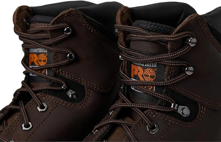 Timberland PRO 6 Pit Boss Steel Toe Men's Work Lace-up Boots Brown : 12 D - Medium, Leather - Image 7