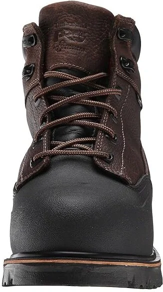 Timberland PRO 6 Rigmaster XT Steel Safety Toe Waterproof Men's Work Boots Brown : 8 D - Medium, Leather - Image 5