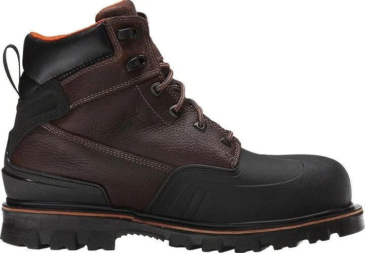 Timberland PRO 6 Rigmaster XT Steel Safety Toe Waterproof Men's Work Boots Brown : 8 D - Medium, Leather - Image 7