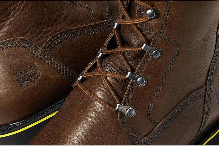 Timberland PRO Bannack 9 Alloy Safety Toe Met Guard Men's Shoes Brown 1 : 7 D - Medium, Leather - Image 5