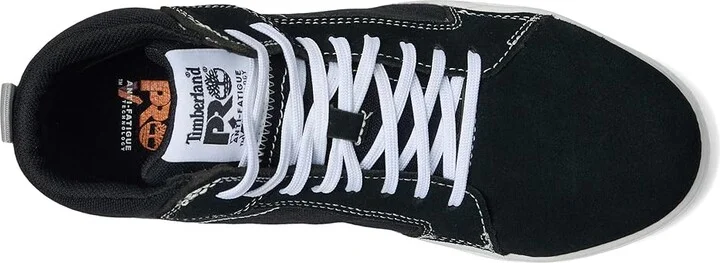 Timberland PRO Berkley Hi Composite Safety Toe Shoes Black/White 1 : Men's 14 - Women's 15.5 Medium, Leather/Textile - Image 2