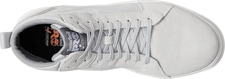 Timberland PRO Berkley Hi Composite Safety Toe Shoes Grey/White 1 : Men's 15 - Women's 16.5 Medium, Synthetic - Image 2
