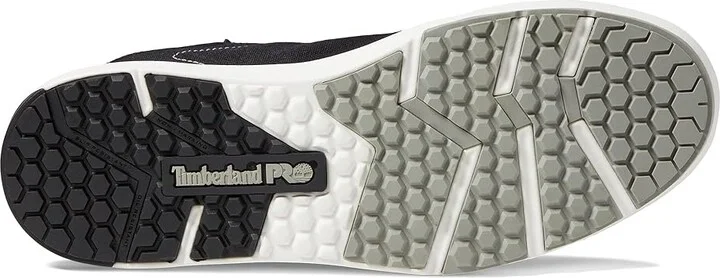 Timberland PRO Berkley Oxford Composite Safety Toe Men's Shoes Black/White : 4 D - Medium, Leather/Textile - Image 3