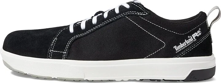 Timberland PRO Berkley Oxford Composite Safety Toe Men's Shoes Black/White : 4 D - Medium, Leather/Textile - Image 6