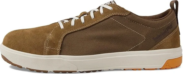 Timberland PRO Berkley Oxford Composite Safety Toe Men's Shoes Brown/Beige : 3.5 D - Medium, Leather/Textile - Image 6
