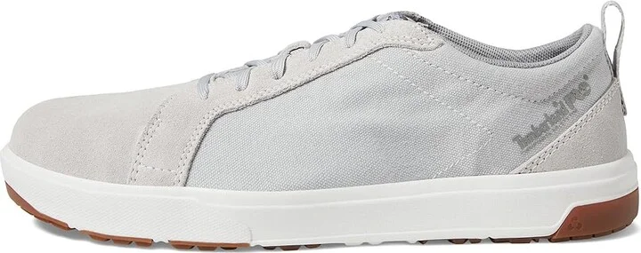 Timberland PRO Berkley Oxford Composite Safety Toe Men's Shoes Grey/White : 4 D - Medium, Leather/Textile - Image 6