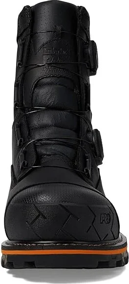 Timberland PRO Boondock BOA 8 Inch Composite Safety Toe Waterproof Puncture Resistant Men's Work Boots Black : 15 D - Medium - Image 2