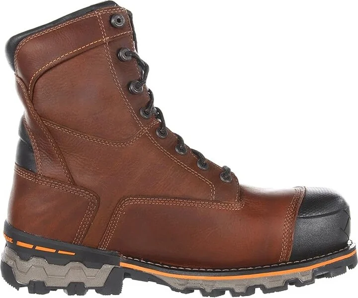 Timberland PRO Boondock Men's Work Boots Brown Oiled Distressed Leather : 8.5 E - Wide - Image 7