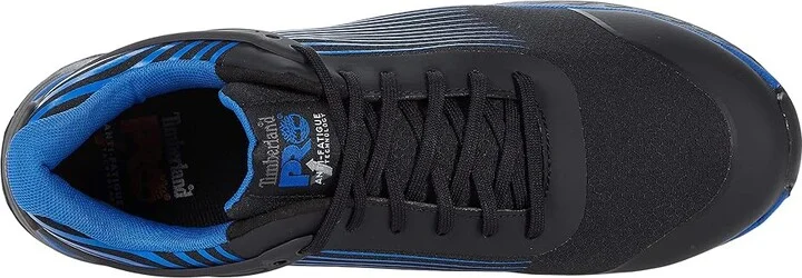 Timberland PRO Day One Safety Drivetrain Low Composite Safety Toe Women's Shoes Black/Pantone Blue : 6 C - Medium, Textile - Image 2