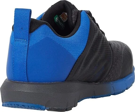 Timberland PRO Day One Safety Radius Low Composite Safety Toe Men's Shoes Charcoal/Pantone Blue : 15 D - Medium, Textile/Synthetic - Image 4
