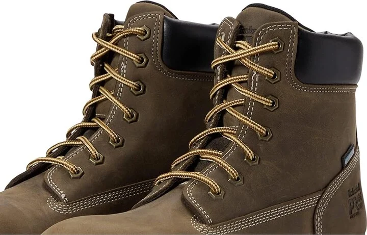 Timberland PRO Direct Attach 6 Soft Toe Insulated Waterproof Women's Shoes Turkish Coffee-2024 NEW : 5.5 D - Wide, Leather - Image 5