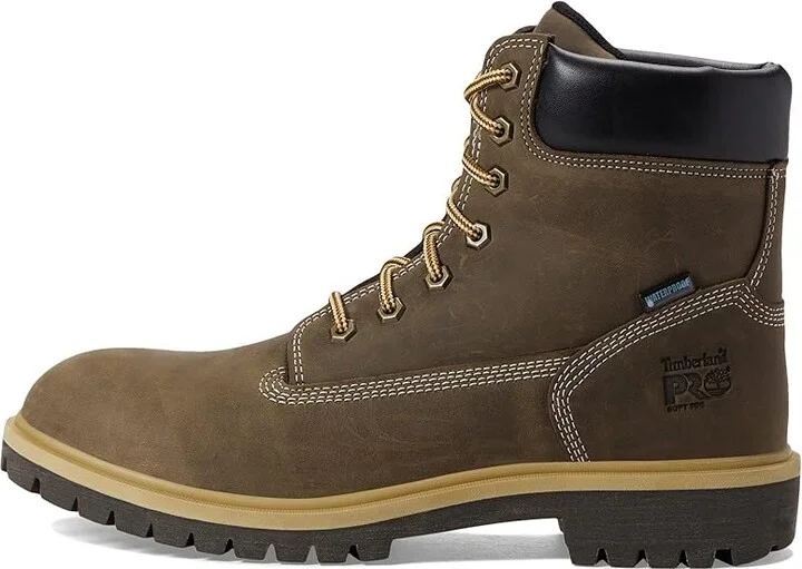 Timberland PRO Direct Attach 6 Soft Toe Insulated Waterproof Women's Shoes Turkish Coffee-2024 NEW : 5.5 D - Wide, Leather - Image 6