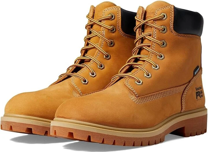 Timberland PRO Direct Attach 6 Soft Toe Insulated Waterproof Women's Shoes Wheat-2024 NEW : 6 D - Wide, Leather