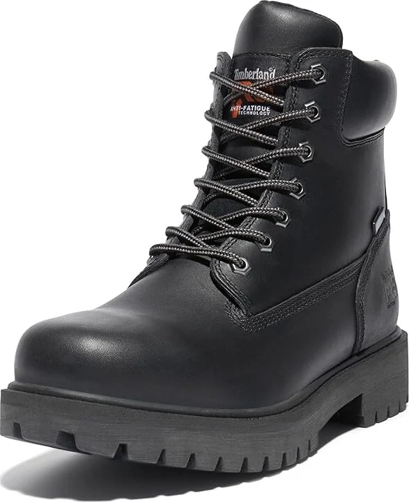 Timberland PRO Direct Attach 6 Soft Toe Men's Work Lace-up Boots Black-2024 NEW : 11 D - Medium, Leather - Image 2
