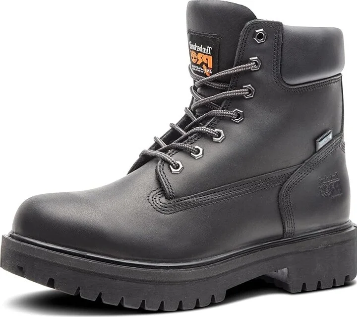 Timberland PRO Direct Attach 6 Soft Toe Men's Work Lace-up Boots Black-2024 NEW : 11 D - Medium, Leather