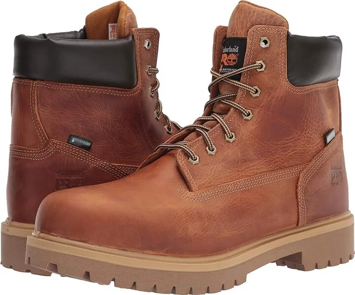 Timberland PRO Direct Attach 6 Soft Toe Men's Work Lace-up Boots Marigold-2024 New : 8 E - Wide, Leather