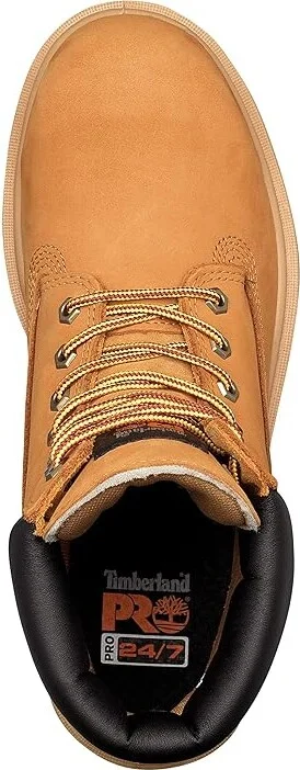 Timberland PRO Direct Attach 6 Soft Toe Men's Work Lace-up Boots Wheat-2024 NEW : 12 D - Medium, Leather - Image 2