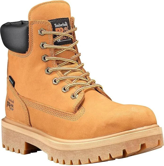 Timberland PRO Direct Attach 6 Soft Toe Men's Work Lace-up Boots Wheat-2024 NEW : 12 D - Medium, Leather - Image 5