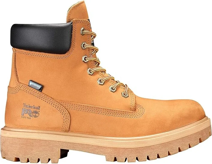 Timberland PRO Direct Attach 6 Soft Toe Men's Work Lace-up Boots Wheat-2024 NEW : 12 D - Medium, Leather - Image 6