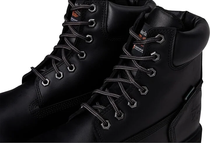 Timberland PRO Direct Attach 6 Steel Toe Men's Work Lace-up Boots Black-2024 NEW : 10 E - Wide, Leather - Image 7