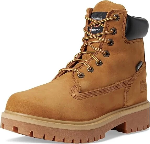 Timberland PRO Direct Attach 6 Steel Toe Men's Work Lace-up Boots Wheat-2024 NEW : 8 E - Wide, Leather - Image 5