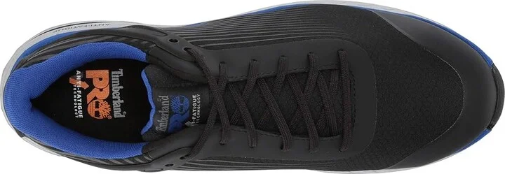 Timberland PRO Drivetrain Composite Safety Toe Men's Shoes Black/Blue : 14 D - Medium, Textile - Image 3