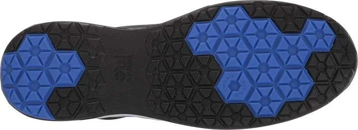 Timberland PRO Drivetrain Composite Safety Toe Men's Shoes Black/Blue : 14 D - Medium, Textile - Image 4