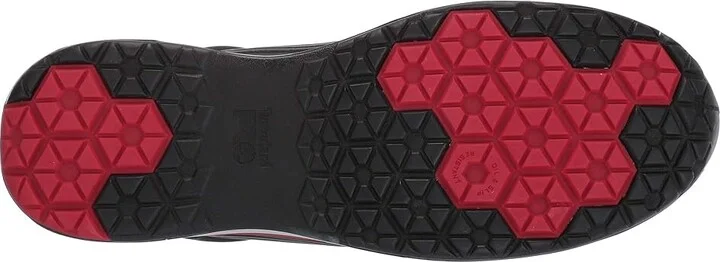Timberland PRO Drivetrain Composite Safety Toe Men's Shoes Black/Red : 10.5 D - Medium, Textile - Image 4
