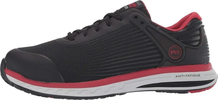 Timberland PRO Drivetrain Composite Safety Toe Men's Shoes Black/Red : 10.5 D - Medium, Textile - Image 7