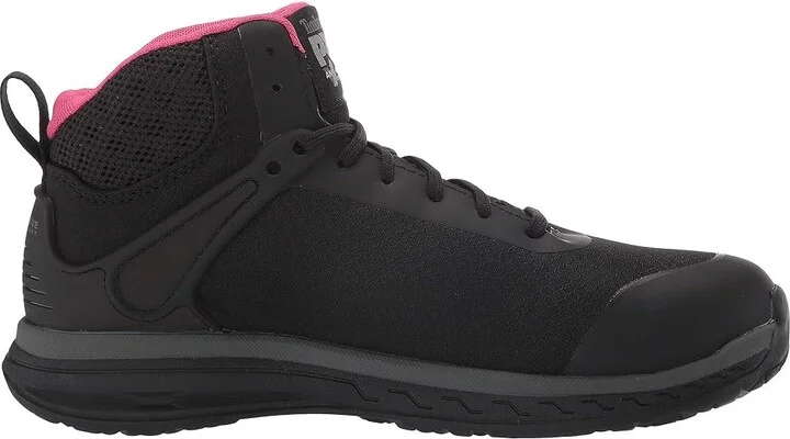 Timberland PRO Drivetrain Mid Composite Safety Toe Static Dissipative Women's Boots Black/Pink : 8.5 C - Medium, Textile - Image 7