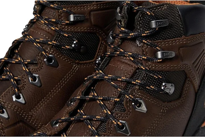 Timberland PRO Endurance EV 6 Composite Safety Toe Men's Shoes Teak/Orange : 7 D - Medium, Leather/Rubber - Image 5
