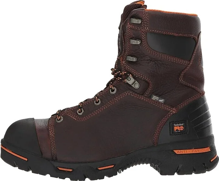 Timberland PRO Endurance PR 8 Steel Toe Men's Work Lace-up Boots Briar Brown 1 : 7 E - Wide, Leather - Image 6