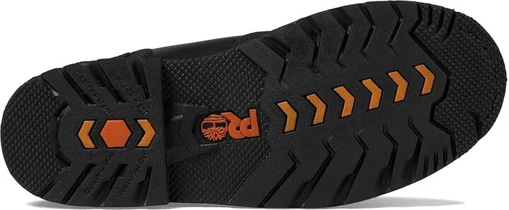 Timberland PRO External Met Guard 8 Inch Steel Safety Toe Waterproof Men's Work Boots Black : 8 E - Wide, Leather - Image 3