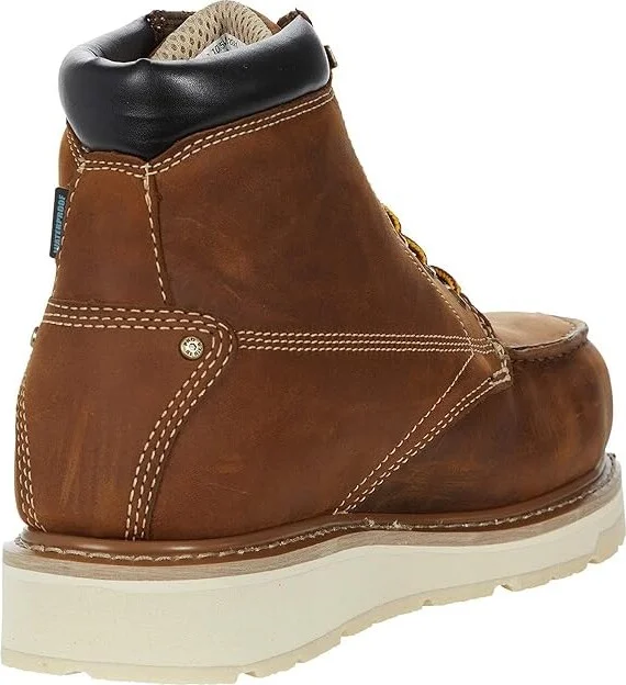 Timberland PRO Gridworks 6 Alloy Safety Toe Waterproof Men's Shoes Golden Brown1 : Men's 7.5 - Women's 9 Medium, Leather - Image 4