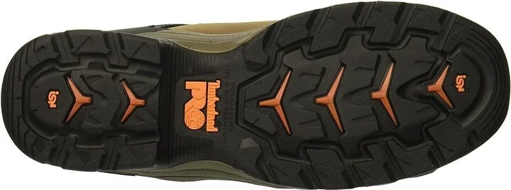 Timberland PRO Hypercharge 6 Composite Safety Toe Waterproof Men's Work Boots Brown Distressed1 : 8.5 E - Wide, Leather - Image 3
