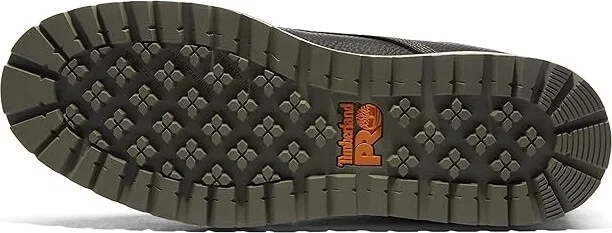 Timberland PRO Irvine Wedge 6 Soft Toe Men's Shoes Black2024 NEW : 7.5 E - Wide, Leather - Image 3