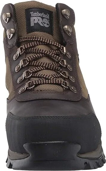 Timberland PRO Keele Ridge Steel Safety Toe Wateproof Men's Work Boots Brown : 7 E - Wide, Leather - Image 5
