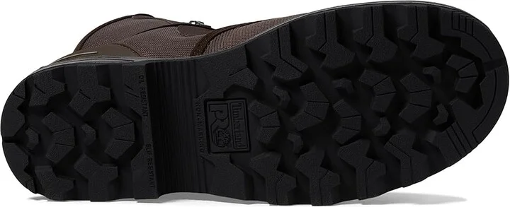 Timberland PRO Magnitude BOA 8 Inch Composite Safety Toe Waterproof Puncture Resistant Men's Work Boots Brown : 14 D - Medium, Synthetic - Image 3