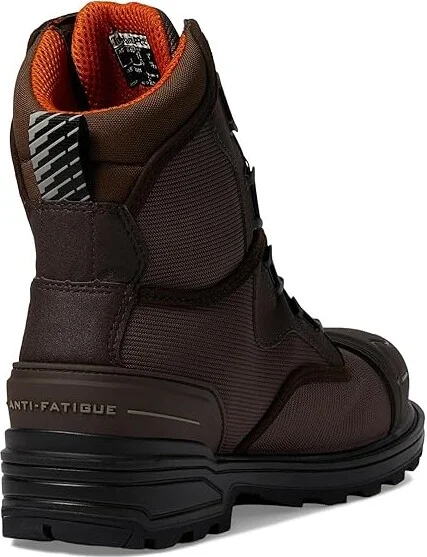 Timberland PRO Magnitude BOA 8 Inch Composite Safety Toe Waterproof Puncture Resistant Men's Work Boots Brown : 14 D - Medium, Synthetic - Image 4