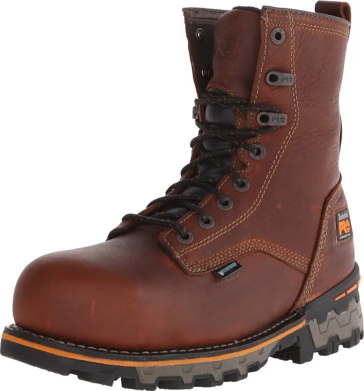 Timberland PRO Men's 8 Inch Boondock Composite Toe WP Work and Hunt Boot