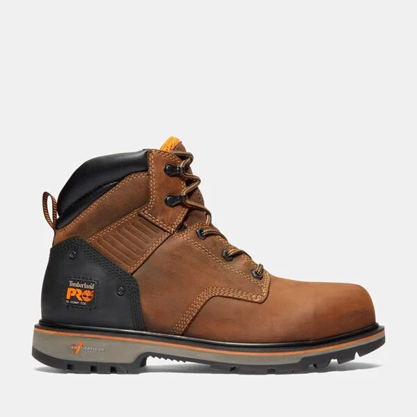 Timberland PRO Men's Ballast 6" Composite Toe Work Boot, Mocha Brown,