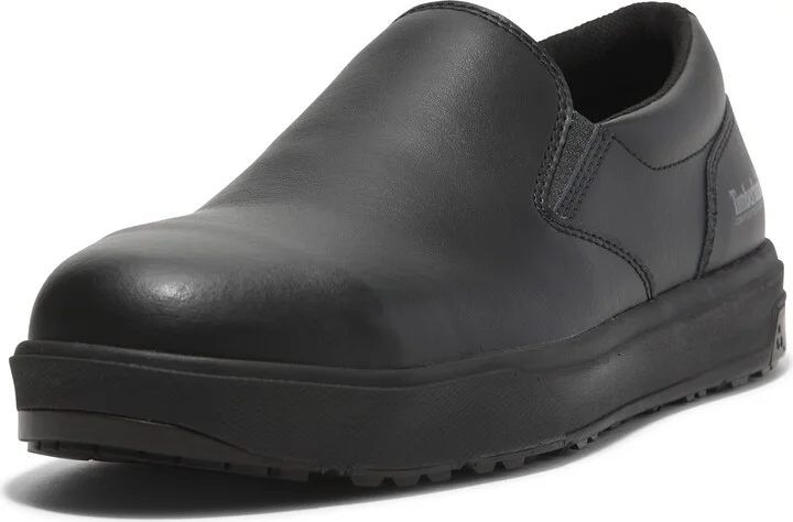 Timberland PRO Men's Berkley Slip-On Composite Safety Toe Static Dissipative Industrial Casual Work Shoe